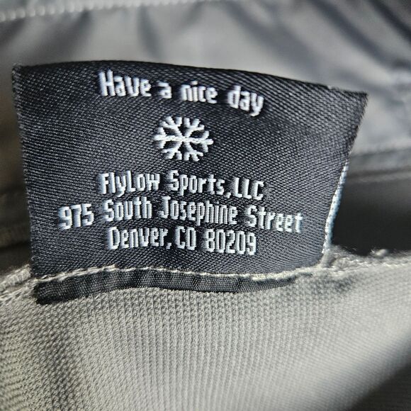 Flylow Performance Quick Dry Jacket (Men's XL) Gray Golf Logo Full Zip - Picture 8 of 12